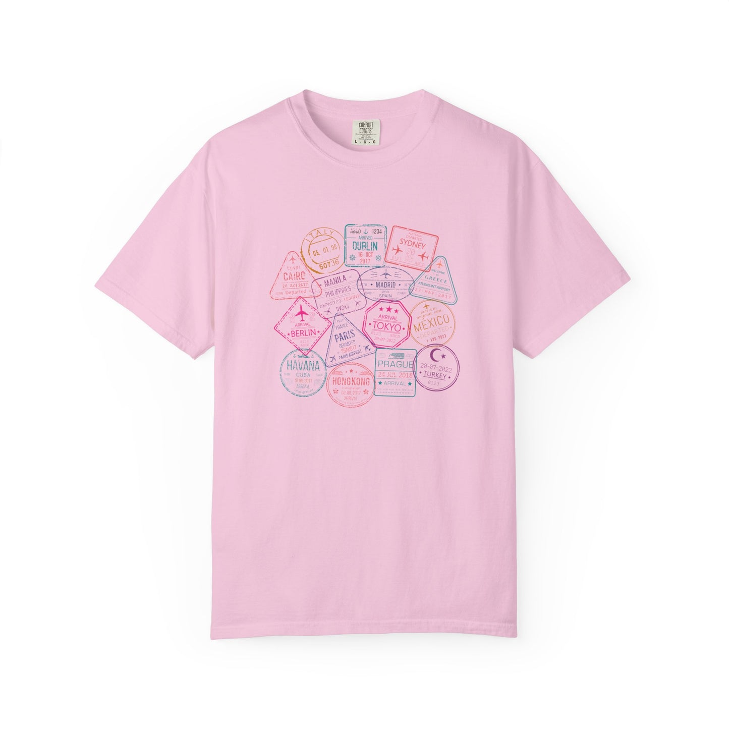 Passport Stamps Premium Tee