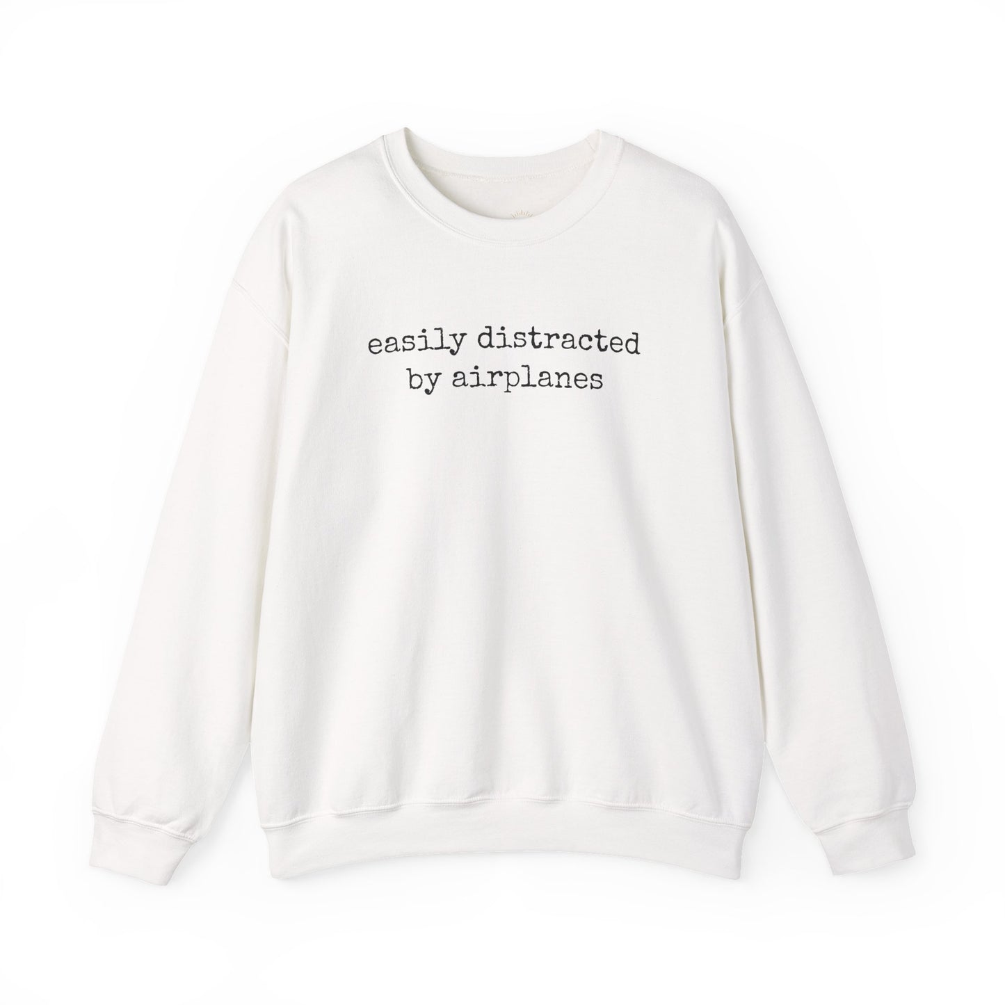 Easily Distracted By Airplanes Premium Sweatshirt