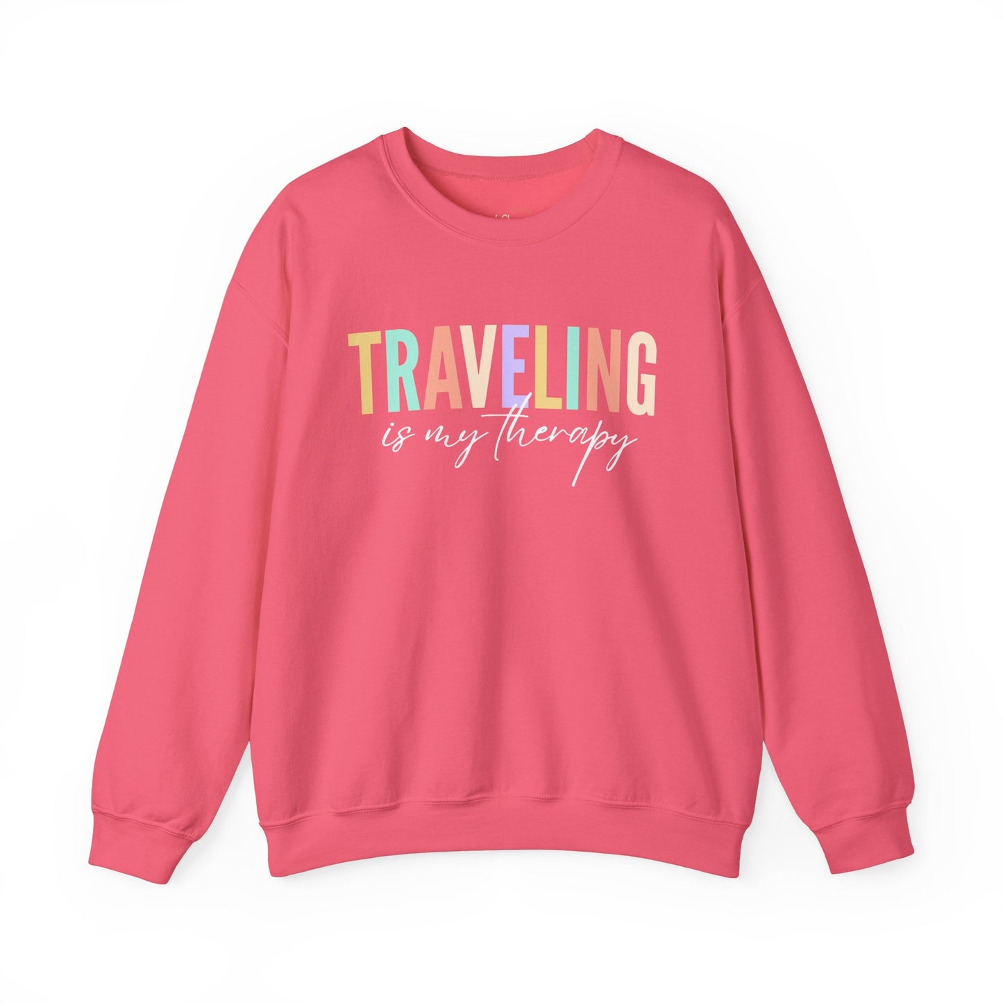 Traveling Is My Therapy Premium Sweatshirt