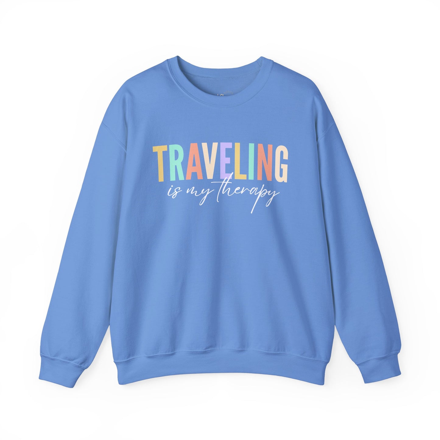 Traveling Is My Therapy Premium Sweatshirt