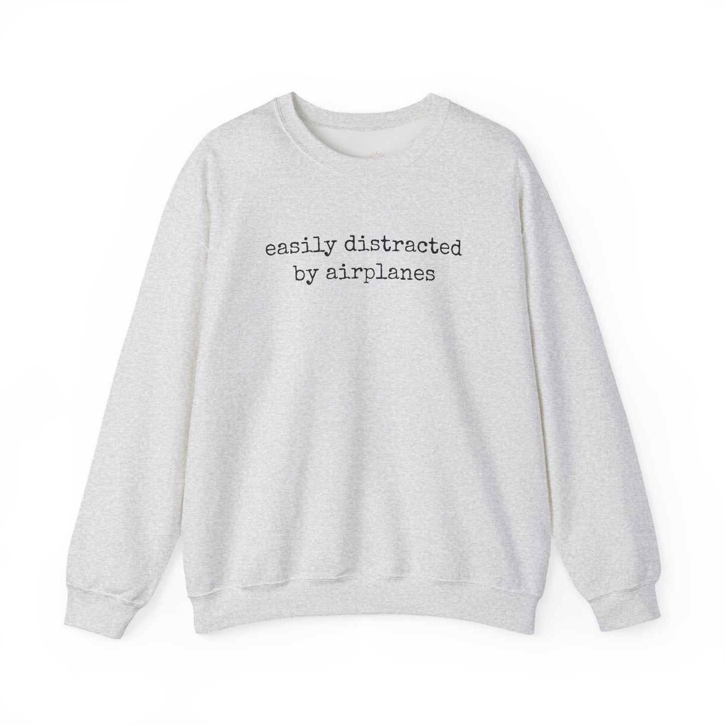 Easily Distracted By Airplanes Premium Sweatshirt