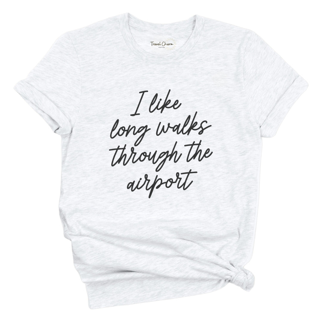 I Like Long Walks Premium Tee