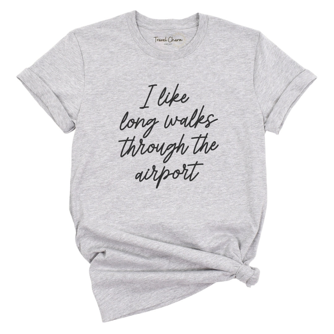 I Like Long Walks Premium Tee
