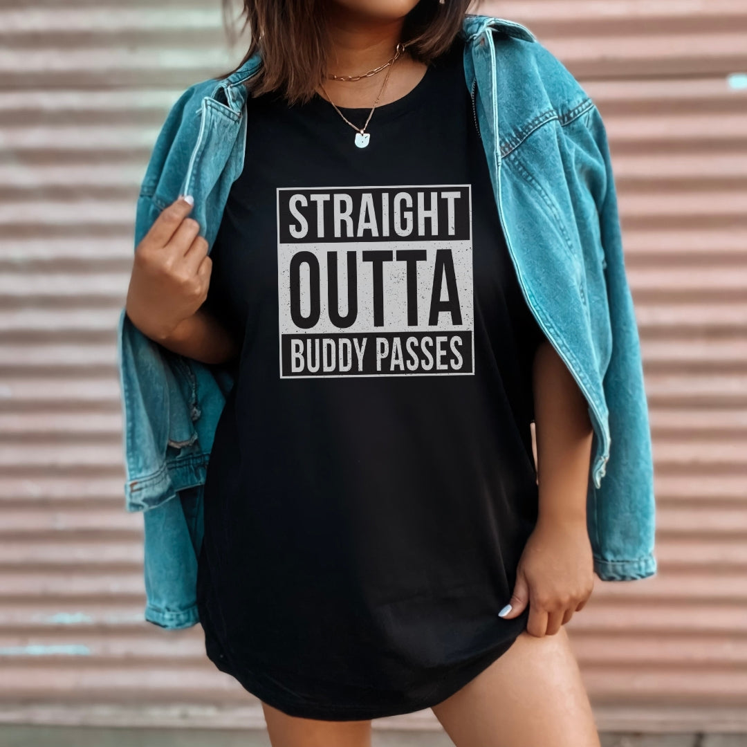 Straight Outta Buddy Passes Premium Tee