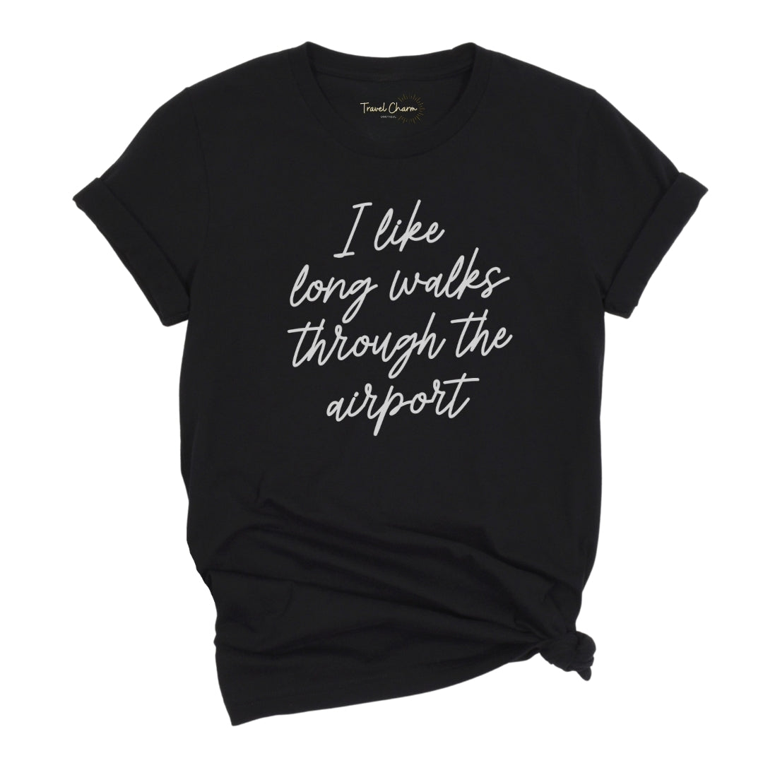 I Like Long Walks Premium Tee