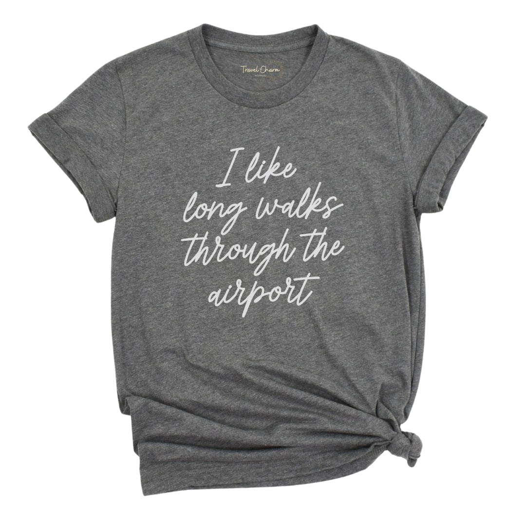 I Like Long Walks Premium Tee