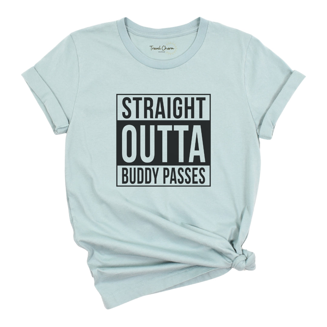 Straight Outta Buddy Passes Premium Tee