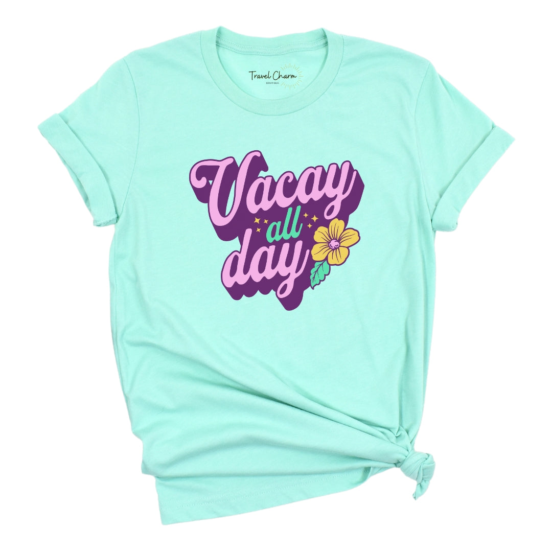 Vacay All Day Premium Tee