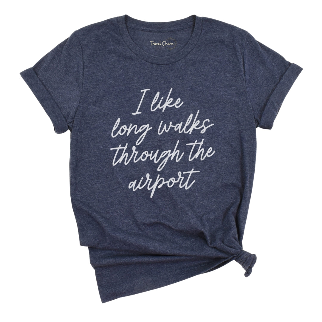 I Like Long Walks Premium Tee