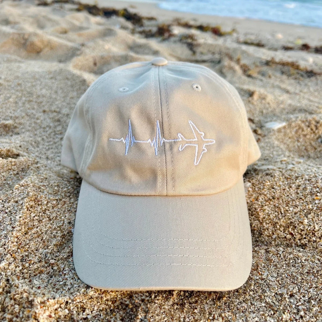 Heartbeat Airplane Classic Hat