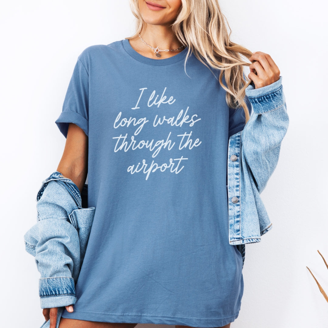 I Like Long Walks Premium Tee