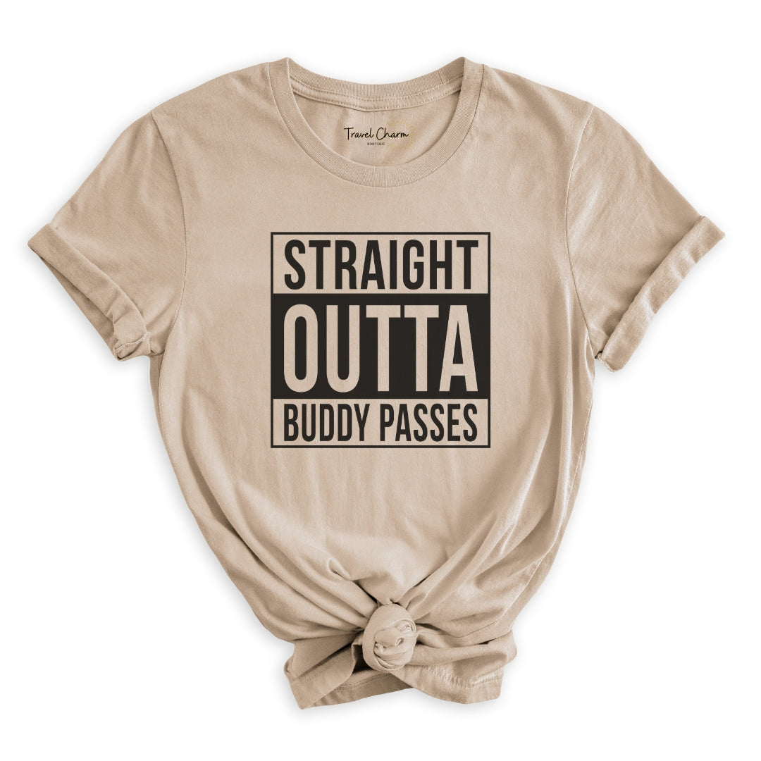 Straight Outta Buddy Passes Premium Tee
