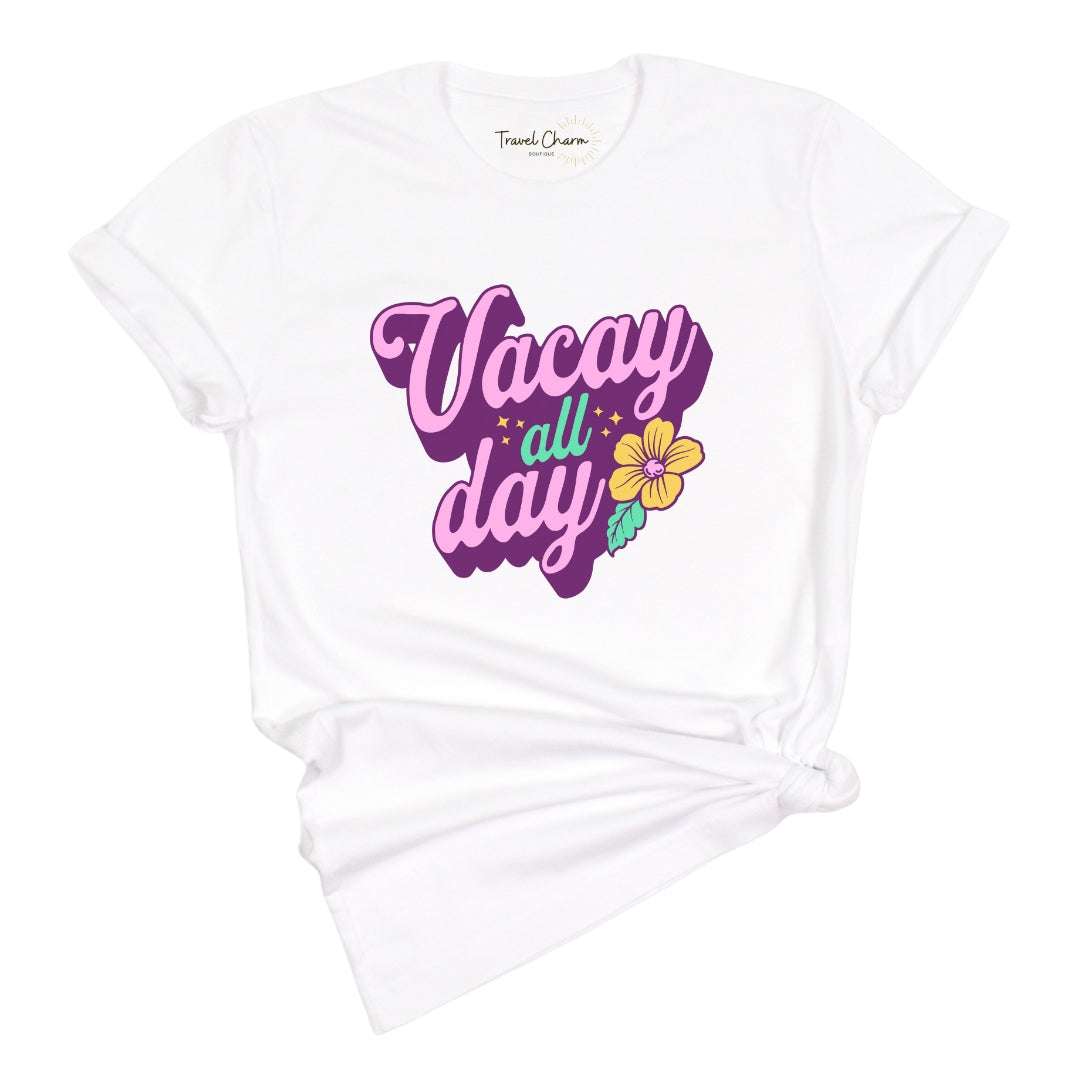 Vacay All Day Premium Tee