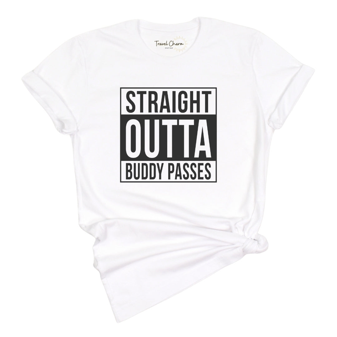 Straight Outta Buddy Passes Premium Tee