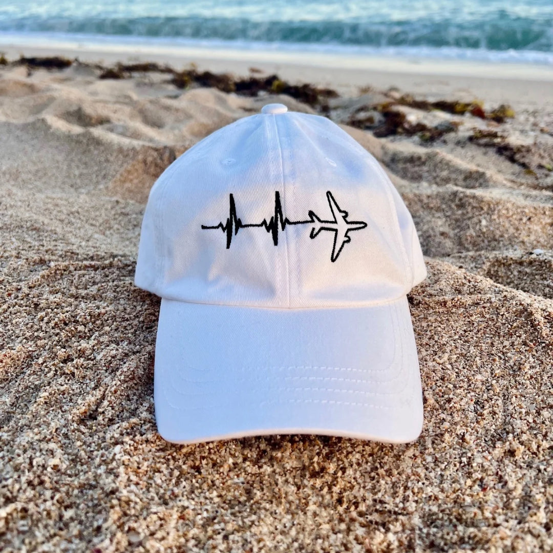 Heartbeat Airplane Classic Hat
