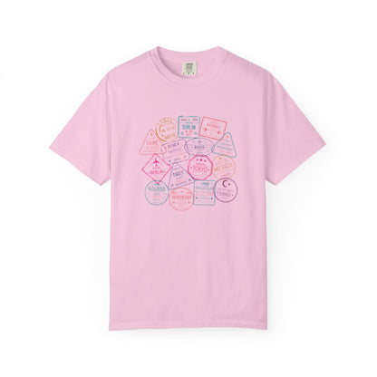 Passport Stamps Premium Tee