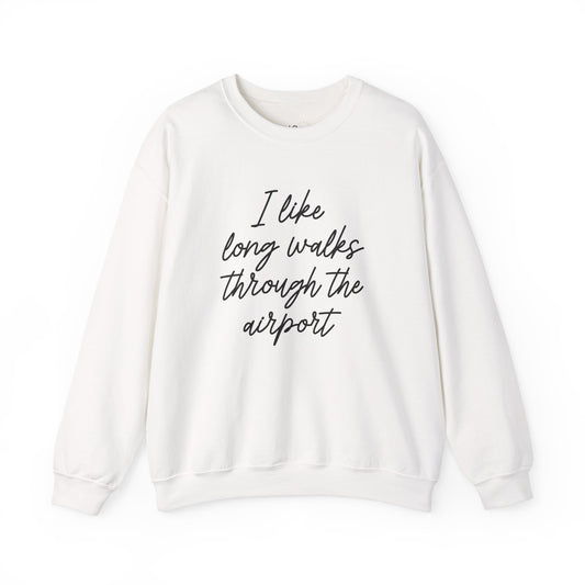I Like Long Walks Premium Sweatshirt
