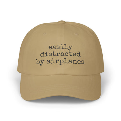 Easily Distracted By Airplanes Classic Hat