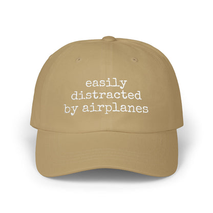 Easily Distracted By Airplanes Classic Hat