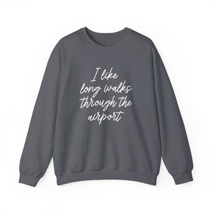 I Like Long Walks Premium Sweatshirt