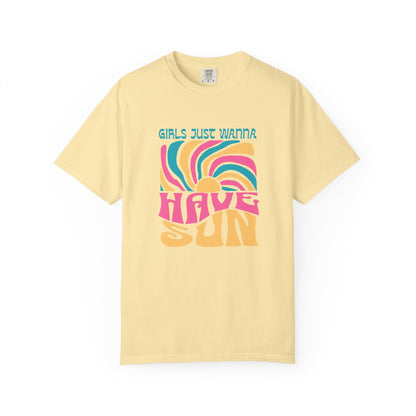 Girls Just Wanna Have Sun Premium Tee