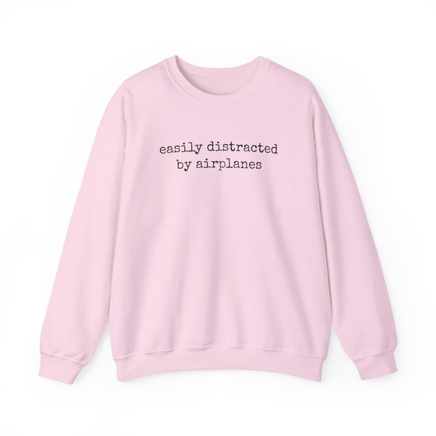 Easily Distracted By Airplanes Premium Sweatshirt