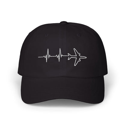 Heartbeat Airplane Classic Hat