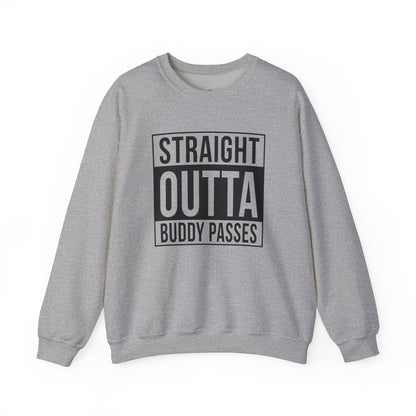 Straight Outta Buddy Passes Premium Sweatshirt