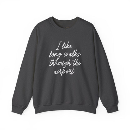I Like Long Walks Premium Sweatshirt