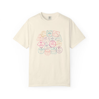 Passport Stamps Premium Tee