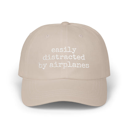 Easily Distracted By Airplanes Classic Hat