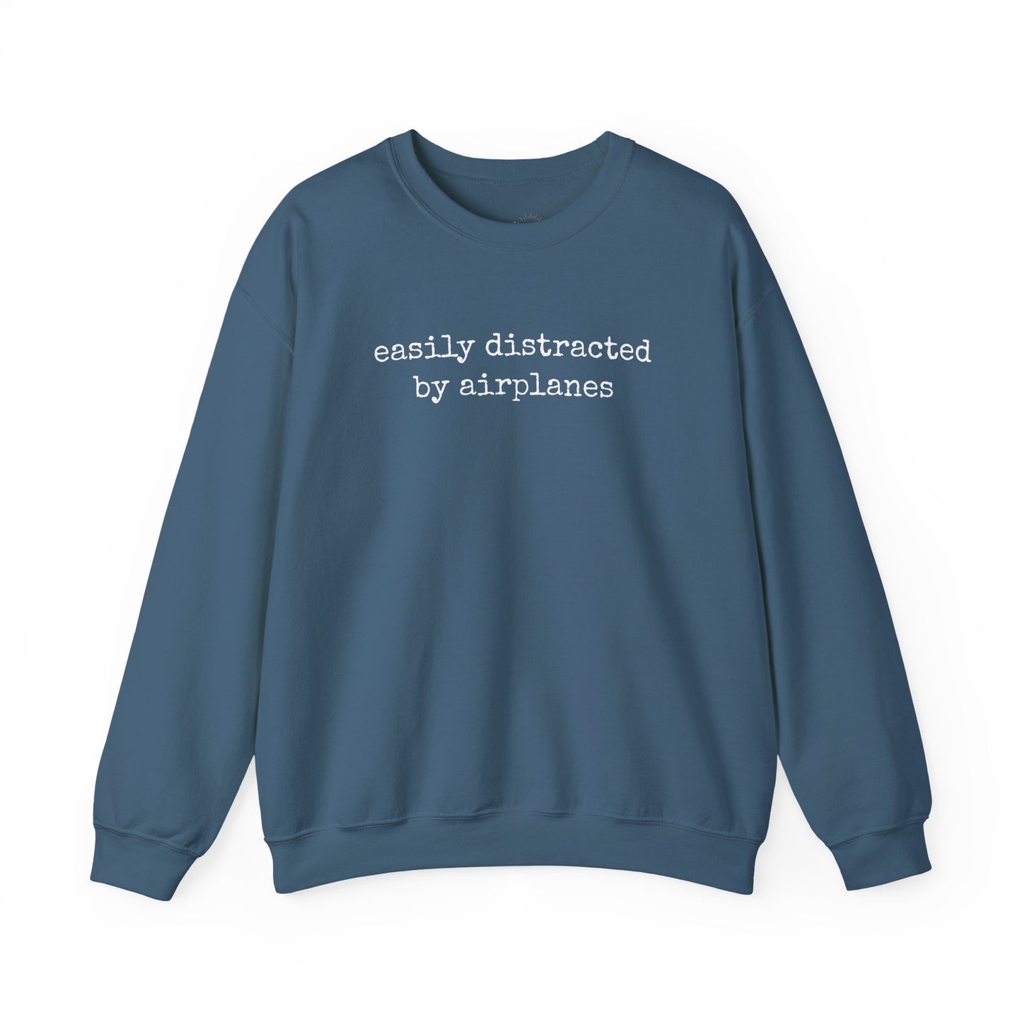 Easily Distracted By Airplanes Premium Sweatshirt