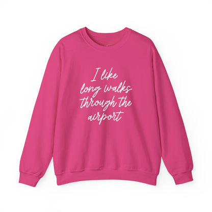 I Like Long Walks Premium Sweatshirt