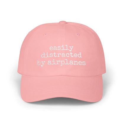 Easily Distracted By Airplanes Classic Hat