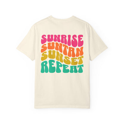 Sunrise Sunset Repeat Premium Tee