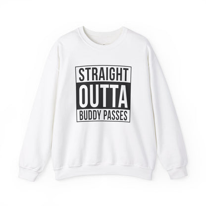 Straight Outta Buddy Passes Premium Sweatshirt