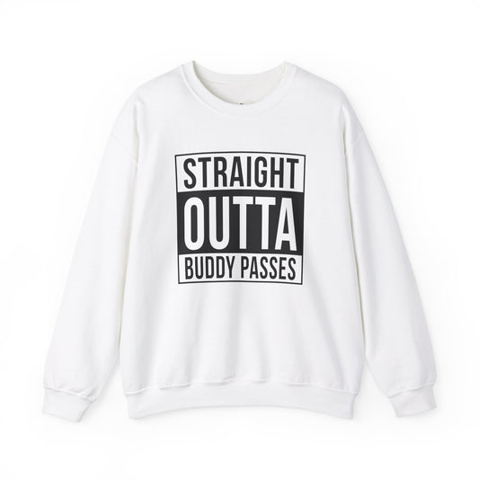 Straight Outta Buddy Passes Premium Sweatshirt