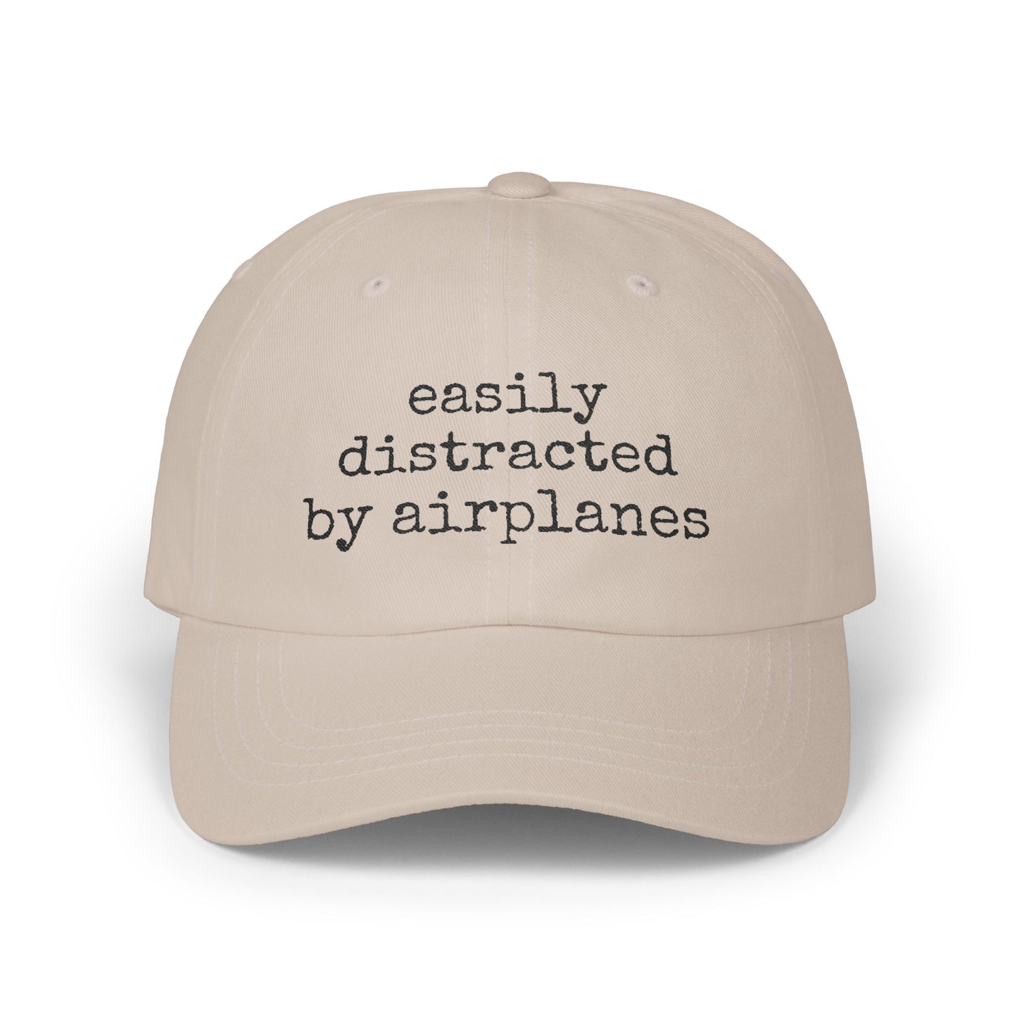 Easily Distracted By Airplanes Classic Hat