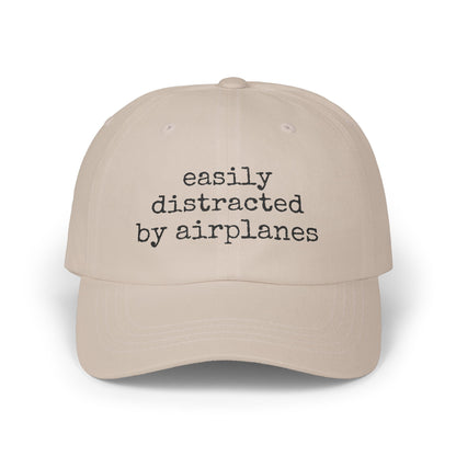 Easily Distracted By Airplanes Classic Hat
