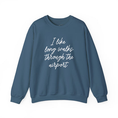 I Like Long Walks Premium Sweatshirt