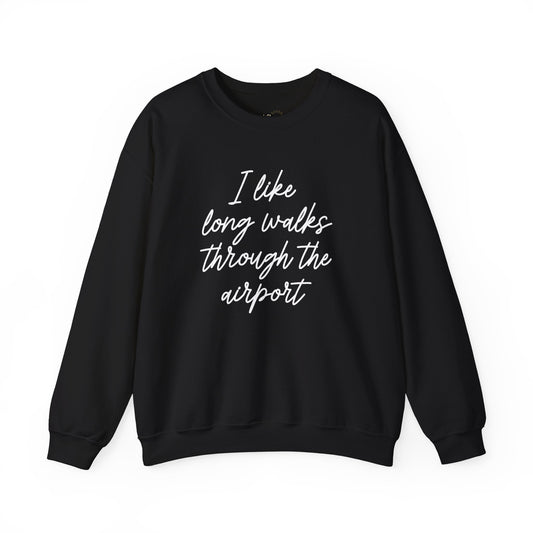 I Like Long Walks Premium Sweatshirt