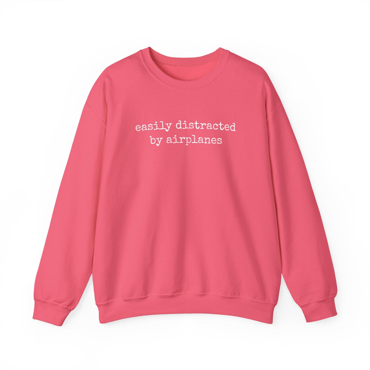 Easily Distracted By Airplanes Premium Sweatshirt