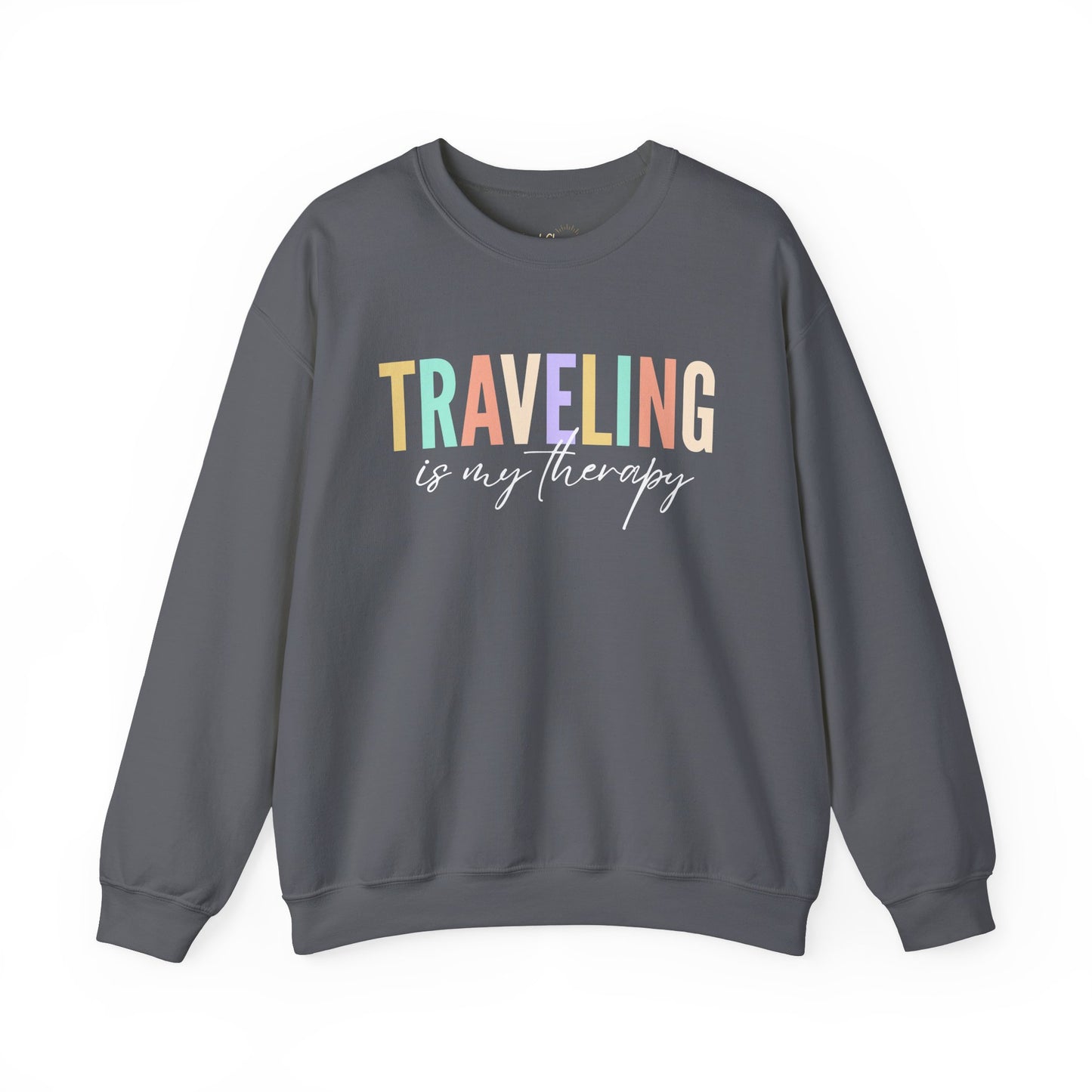 Traveling Is My Therapy Premium Sweatshirt