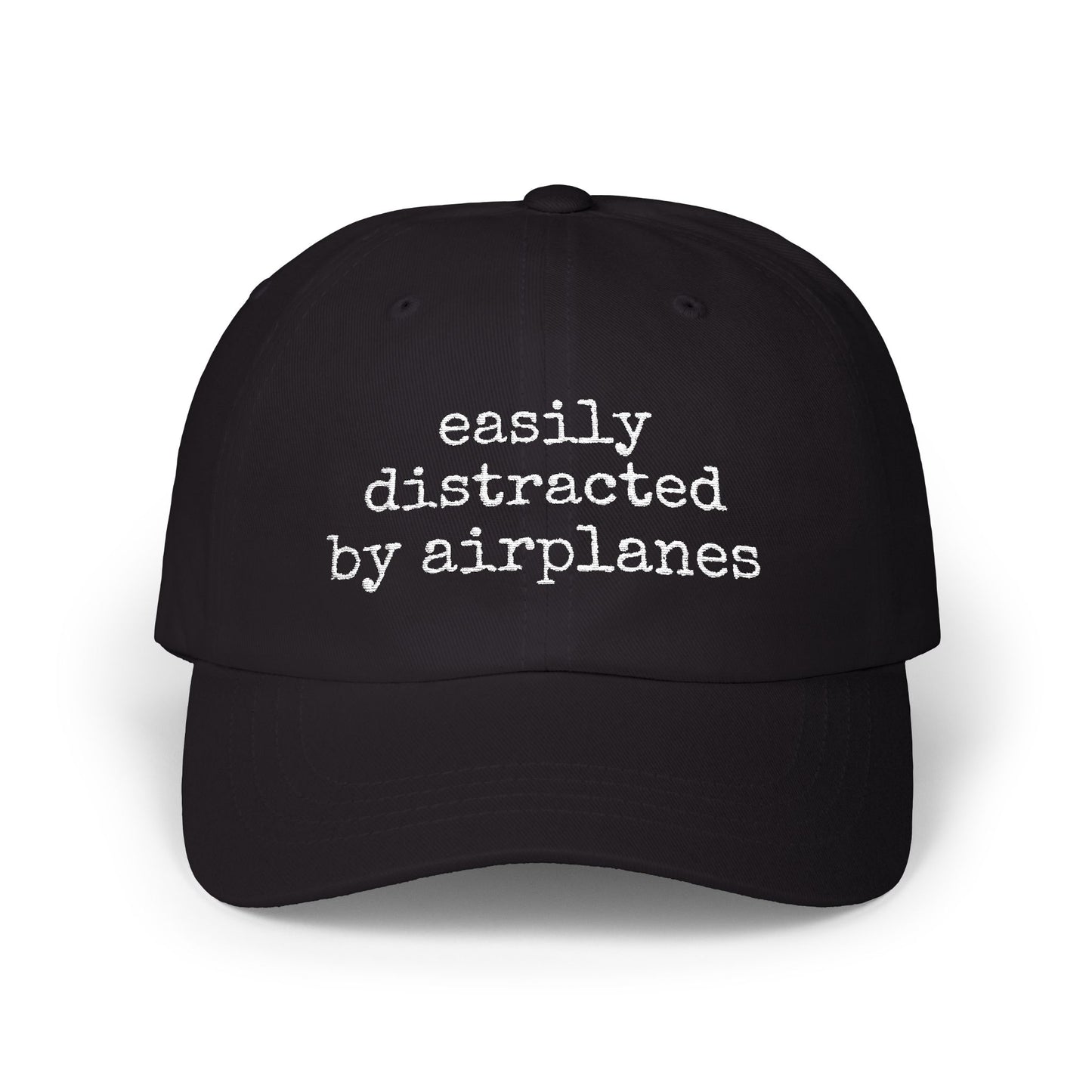 Easily Distracted By Airplanes Classic Hat