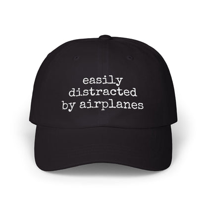 Easily Distracted By Airplanes Classic Hat