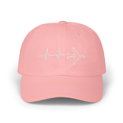 Heartbeat Airplane Classic Hat