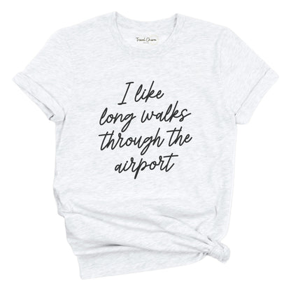I Like Long Walks Premium Tee