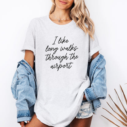 I Like Long Walks Premium Tee