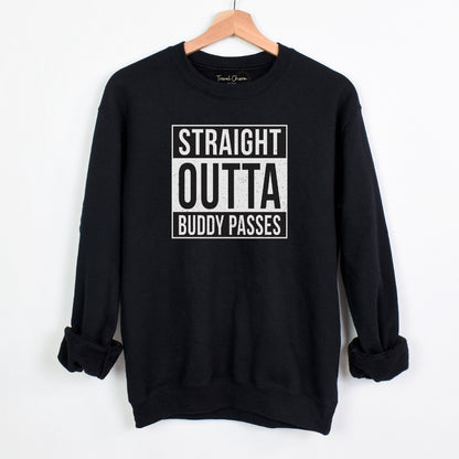 Straight Outta Buddy Passes Premium Sweatshirt