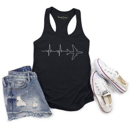 Heartbeat Airplane Premium Tank